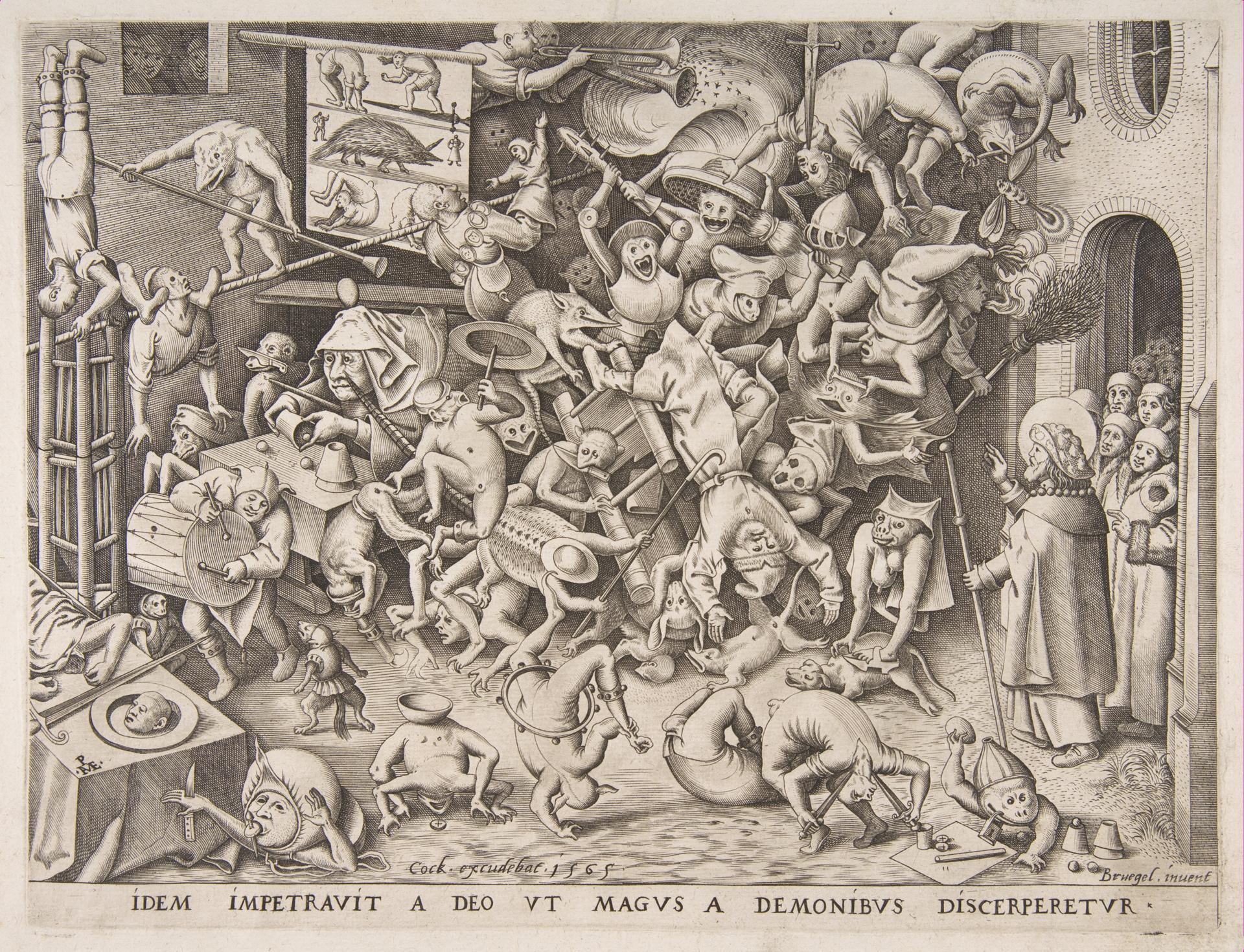 The Fall of the Magician by Pieter van der Heyden