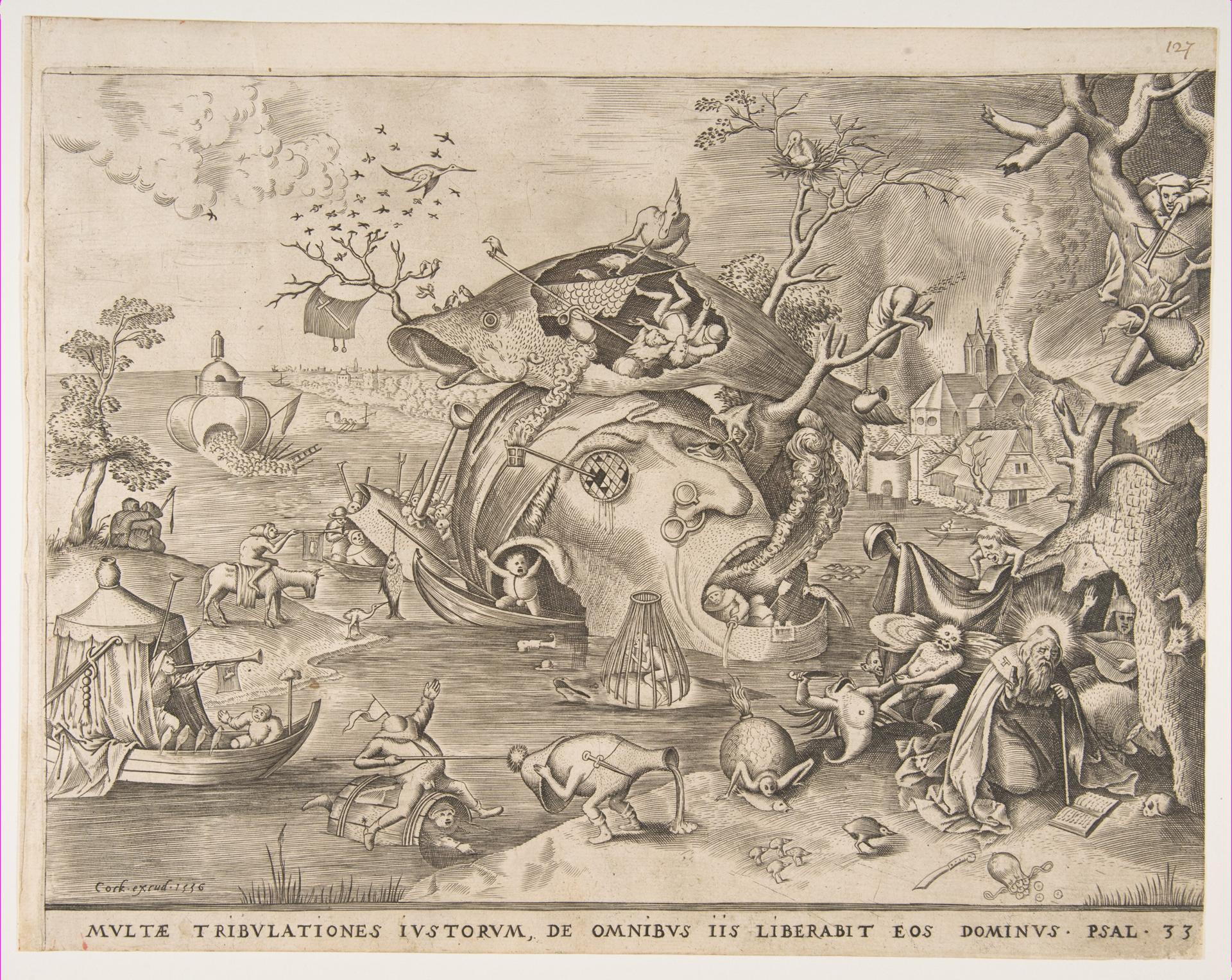 The Temptation of St. Anthony by Pieter Bruegel the Elder