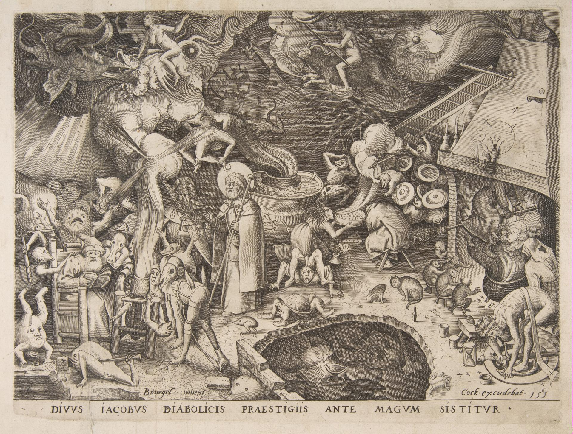 St. James and the Magician Hermogenes by Pieter Bruegel the Elder