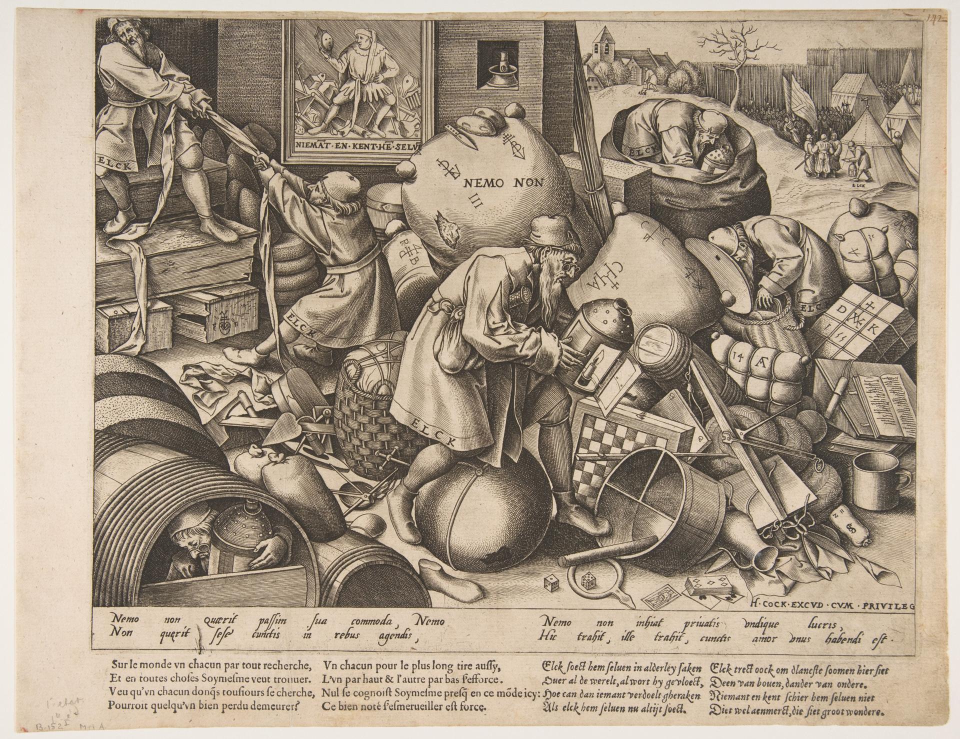 Everyman by Pieter Bruegel the Elder
