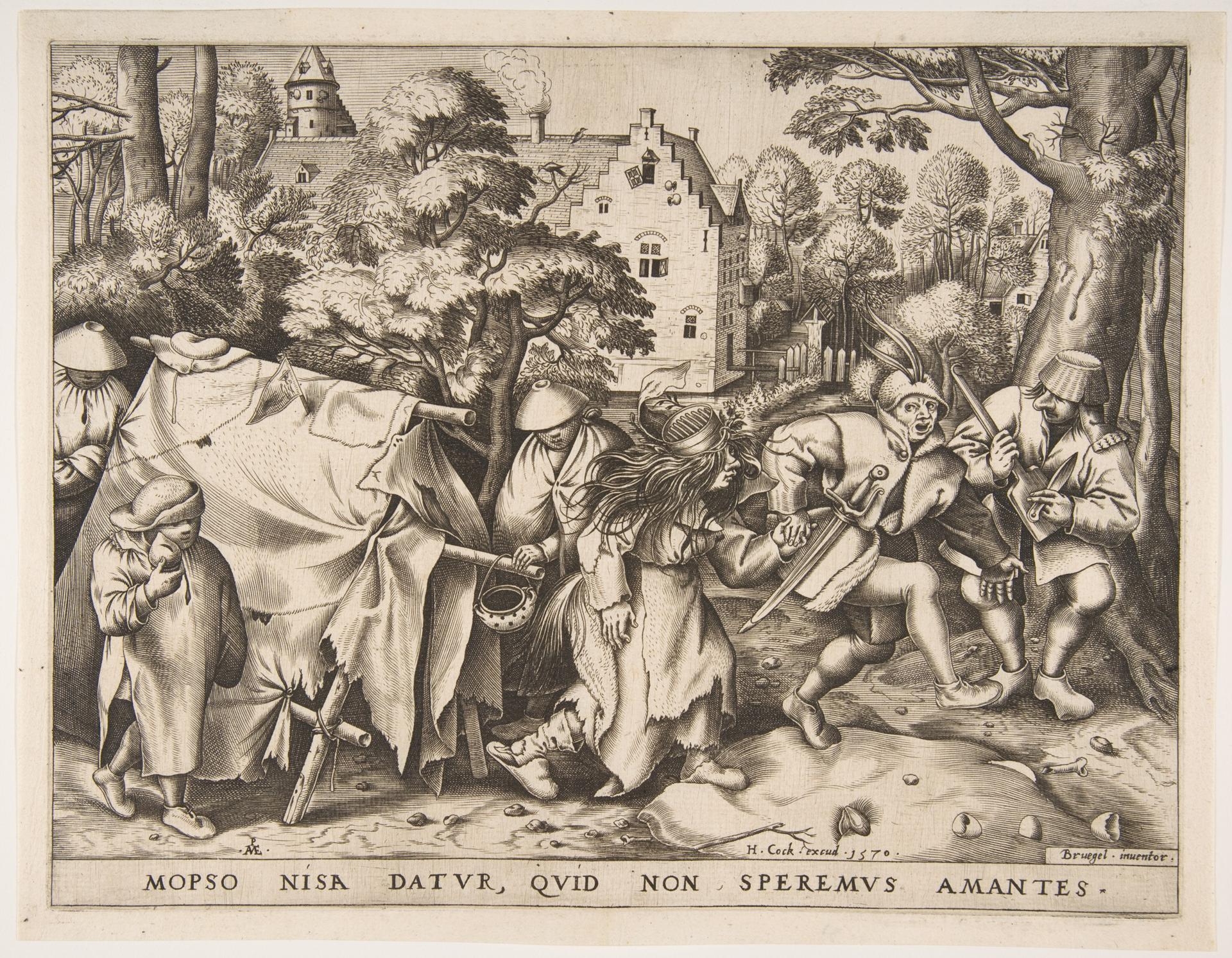 The Dirty Bride or the Marriage of Mopsus and Nisa by Pieter Bruegel the Elder