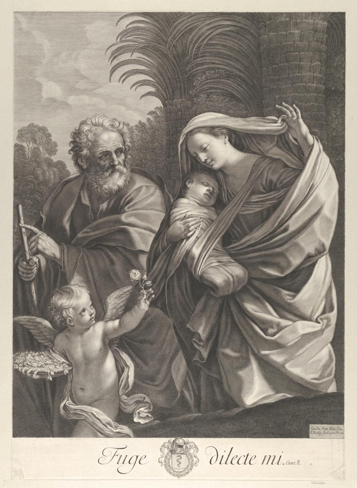Painting by Francois de Poilly
