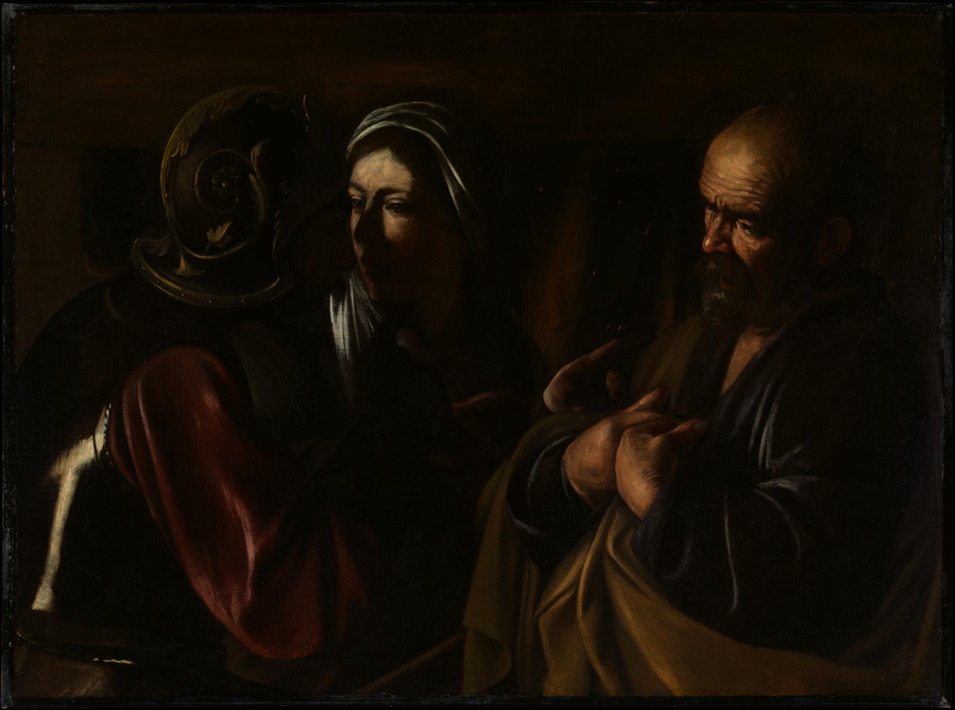 The Denial of Saint Peter by Caravaggio