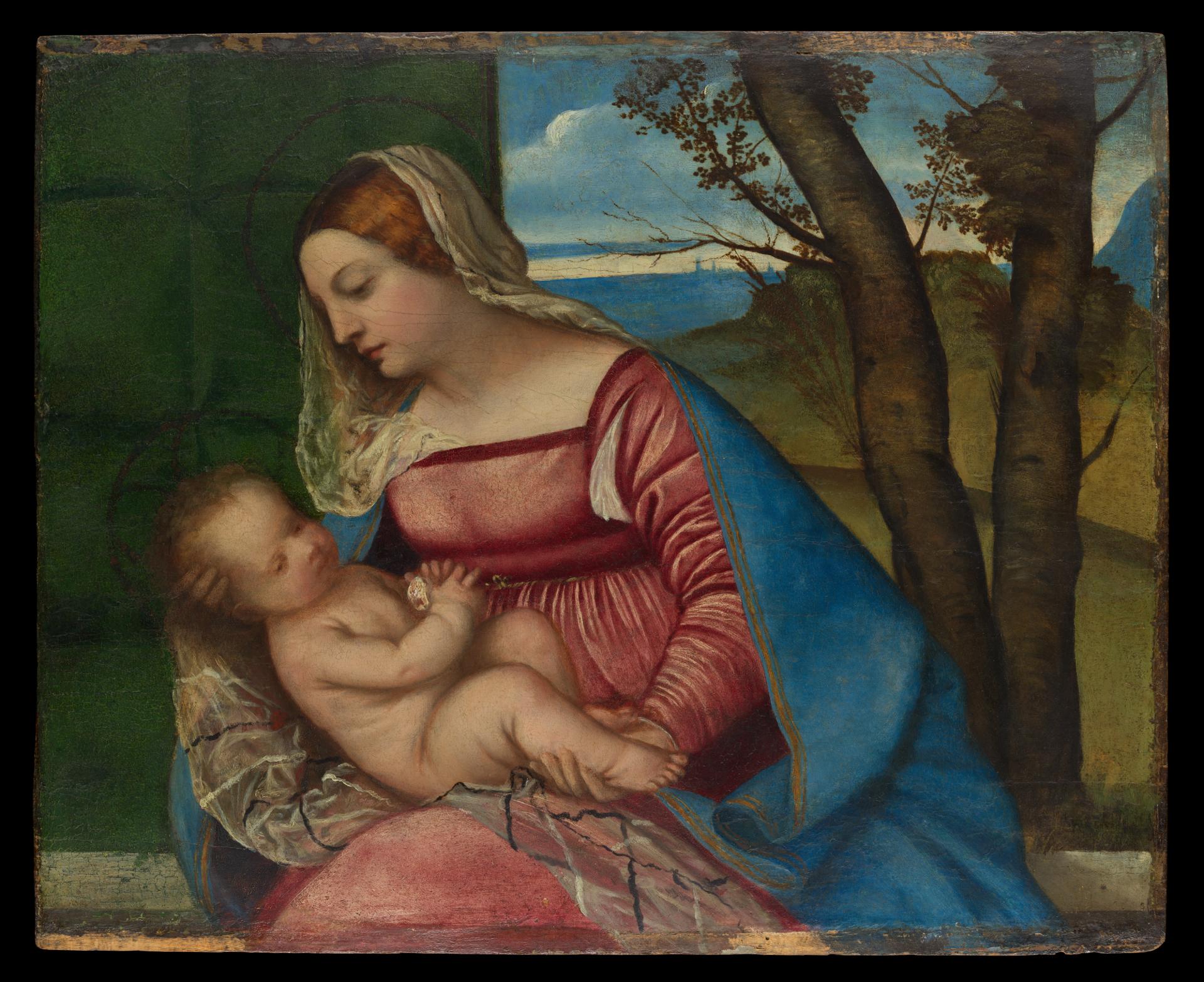 Madonna and Child by Titian