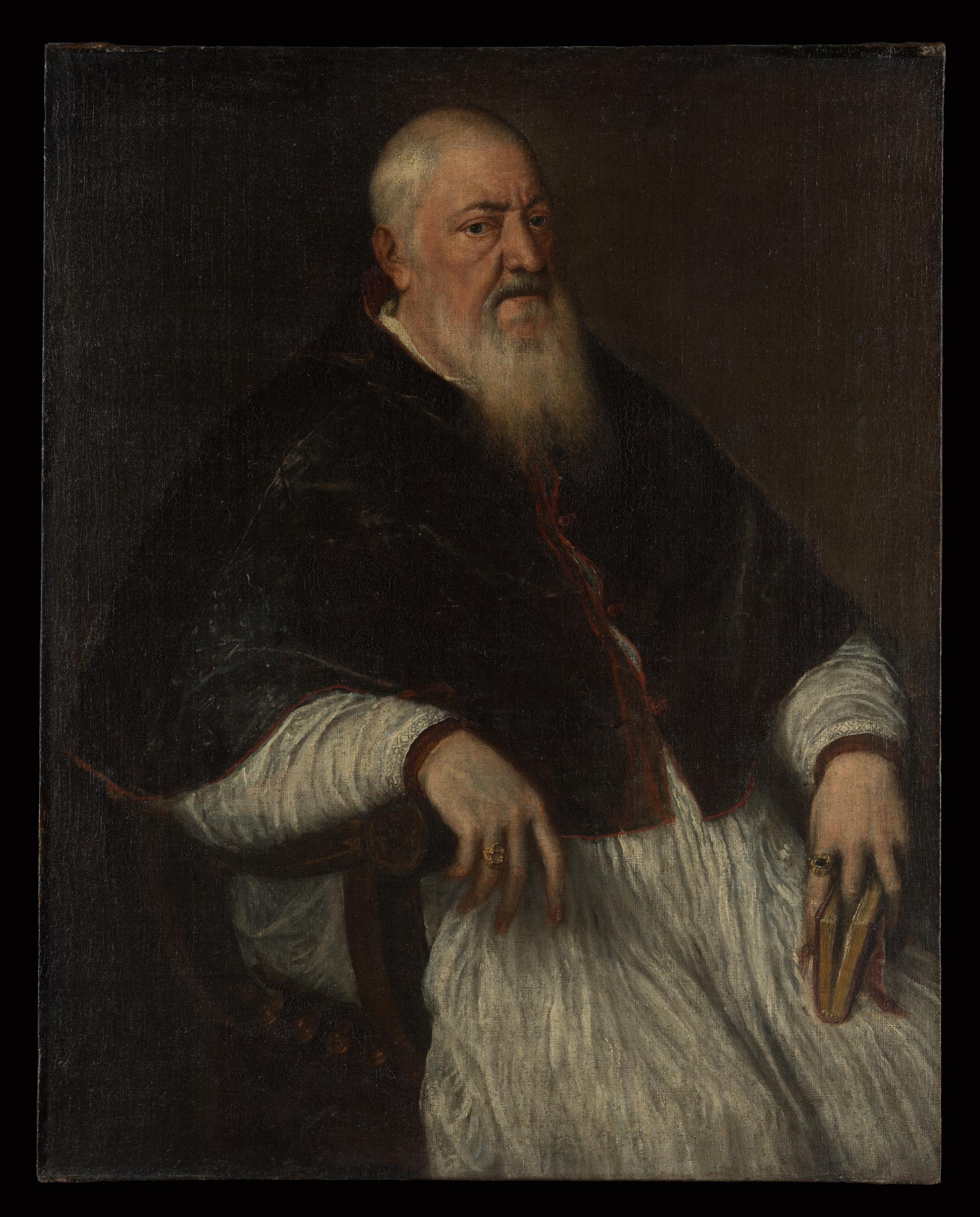 Filippo Archinto (born about 1500, died 1558), Archbishop of Milan by Titian