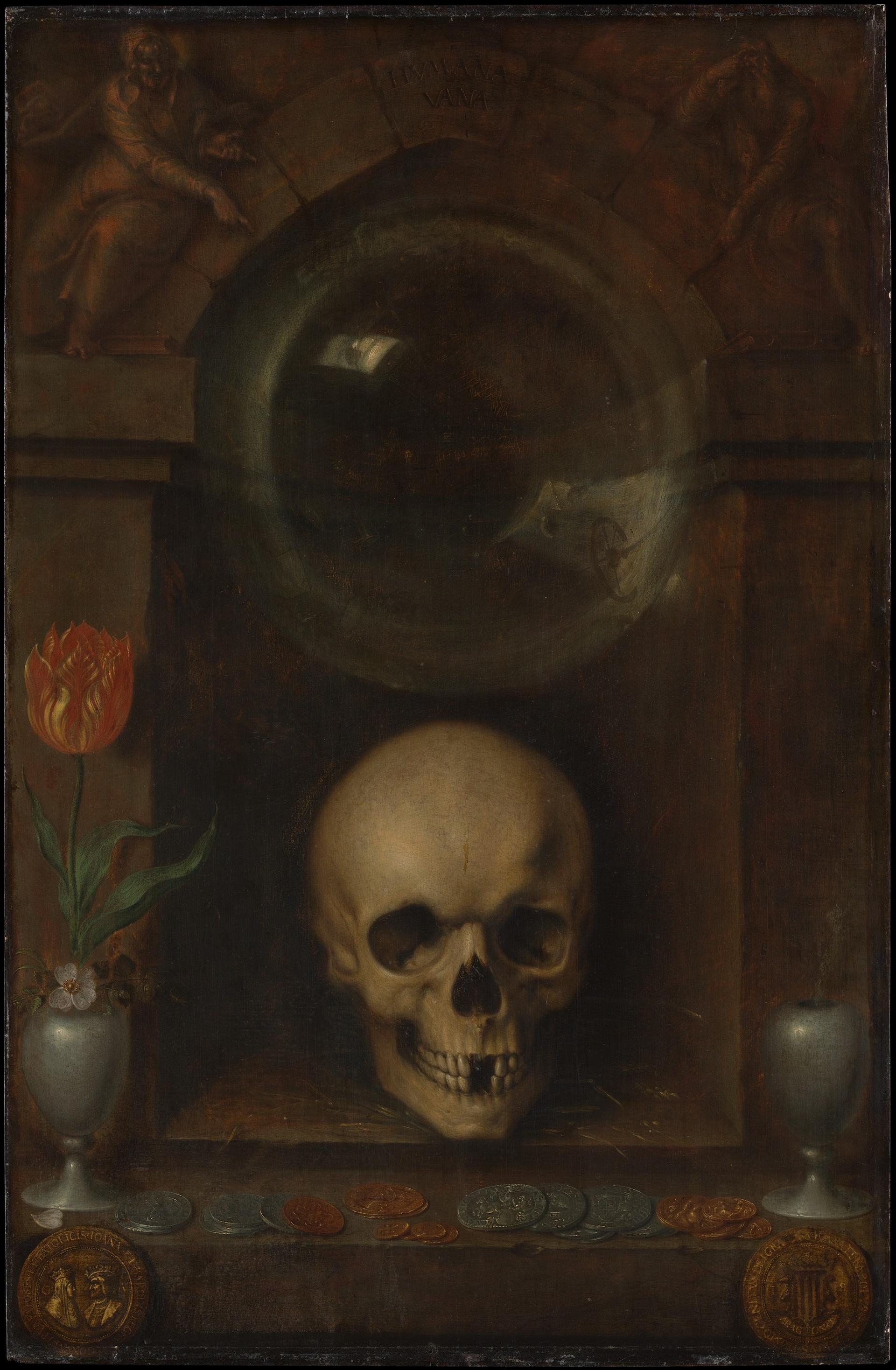Vanitas Still Life by Jacques de Gheyn II
