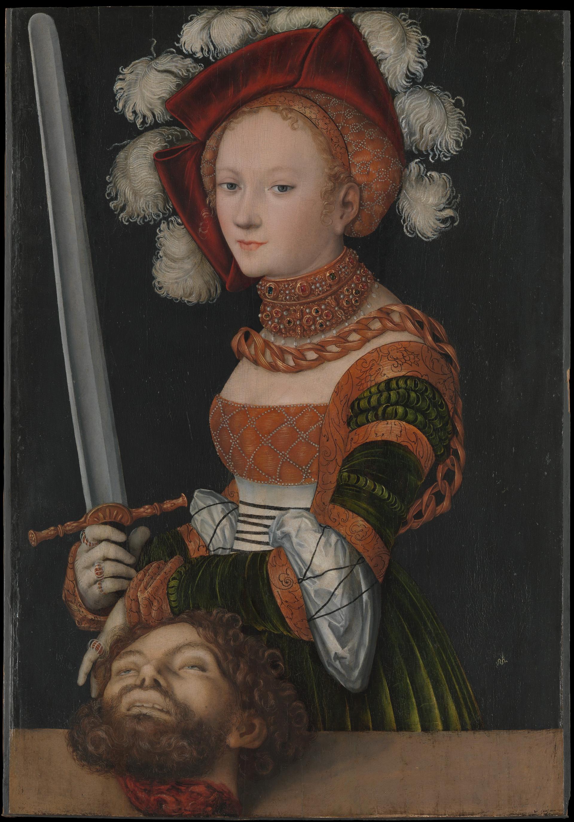 Judith with the Head of Holofernes by Lucas Cranach the Elder