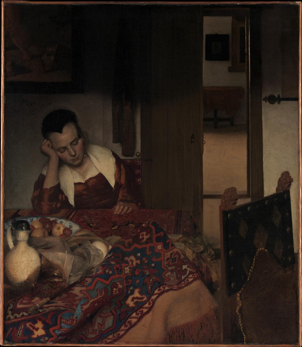Painting by Johannes Vermeer