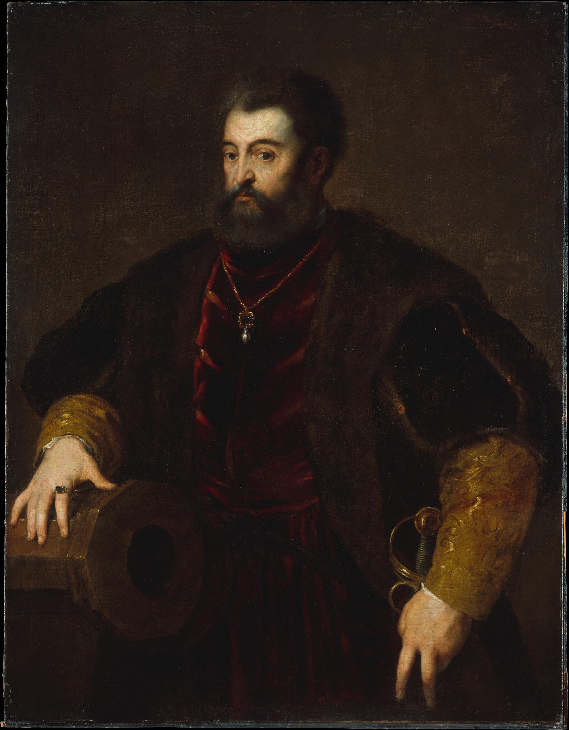 Alfonso d'Este (1486–1534), Duke of Ferrara by Titian