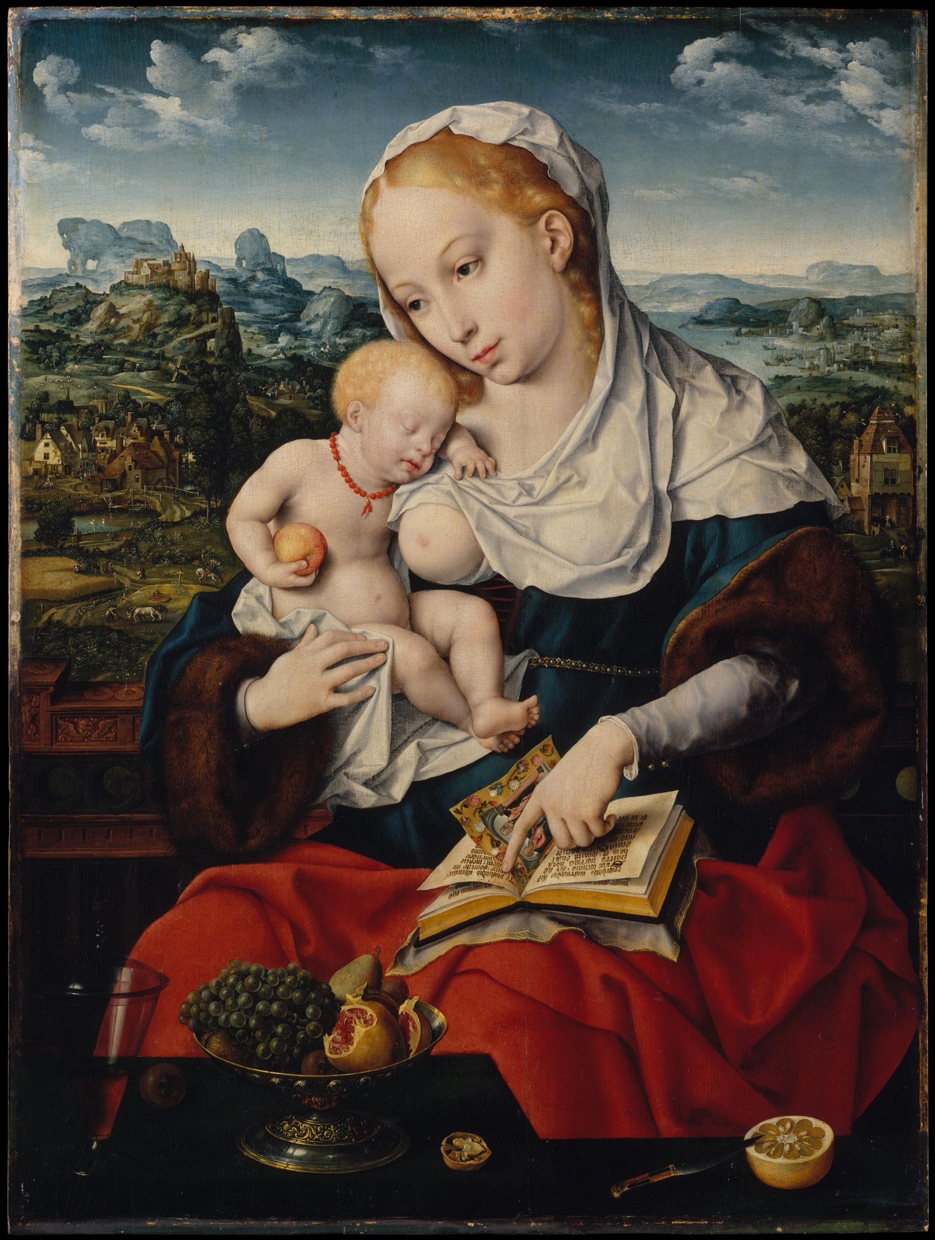 Virgin and Child by Joos van Cleve