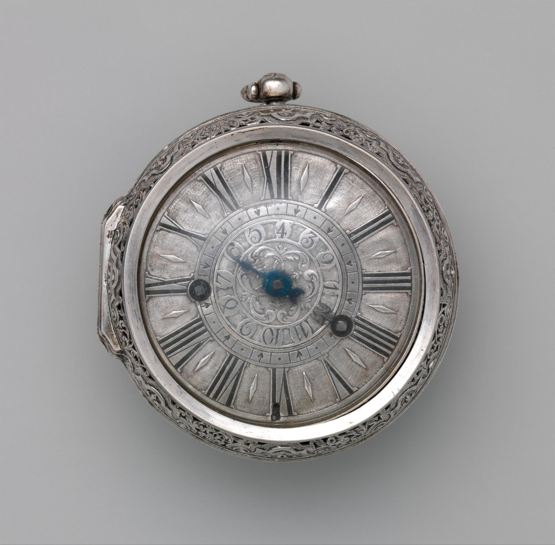 Pair-case watch with alarm by Adam Roumeau