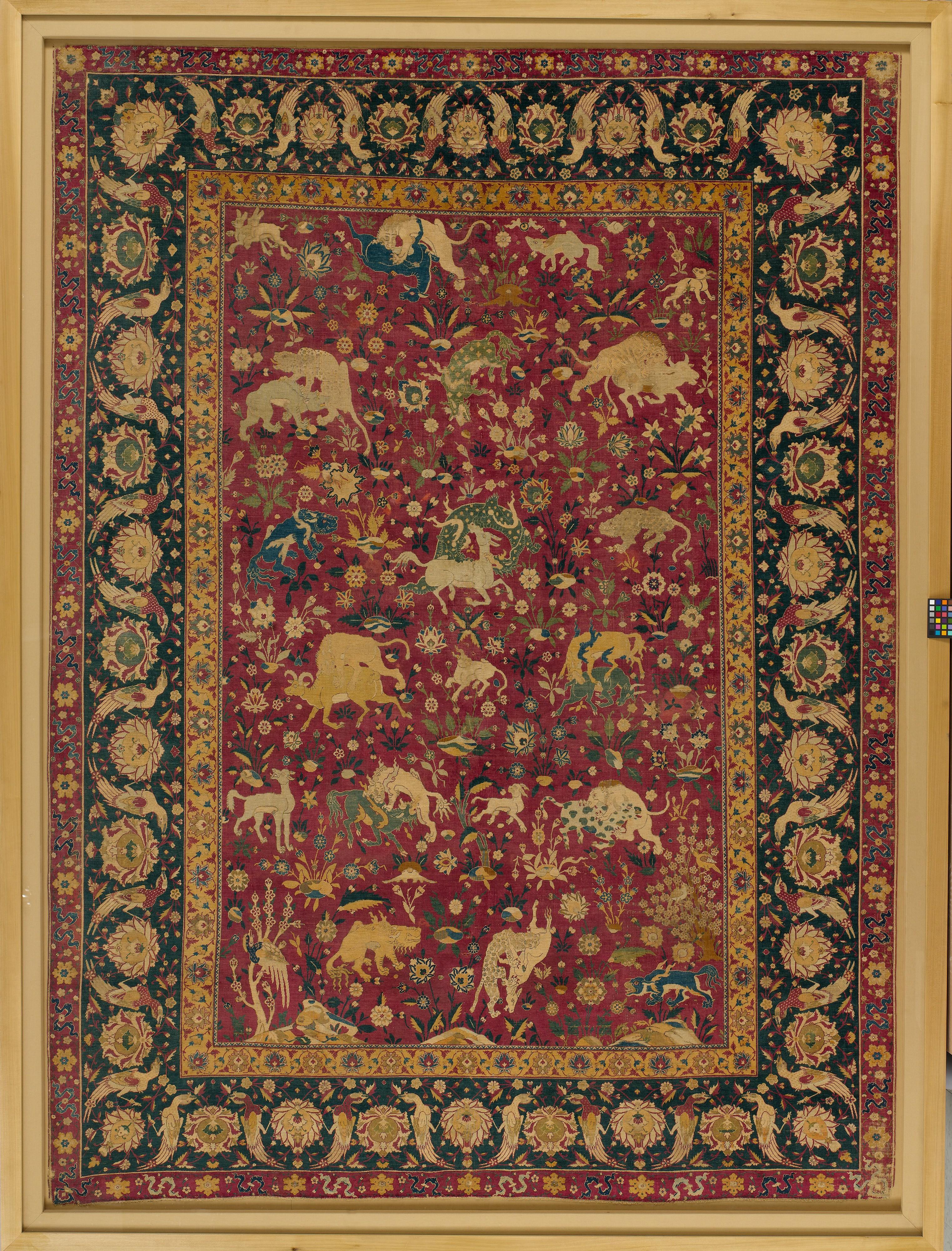 Silk Animal Carpet
