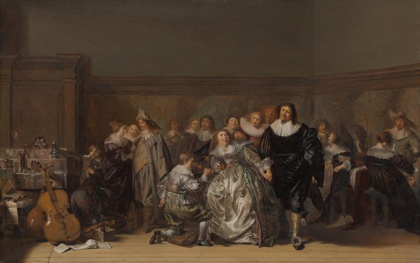 An Elegant Company by Pieter Codde