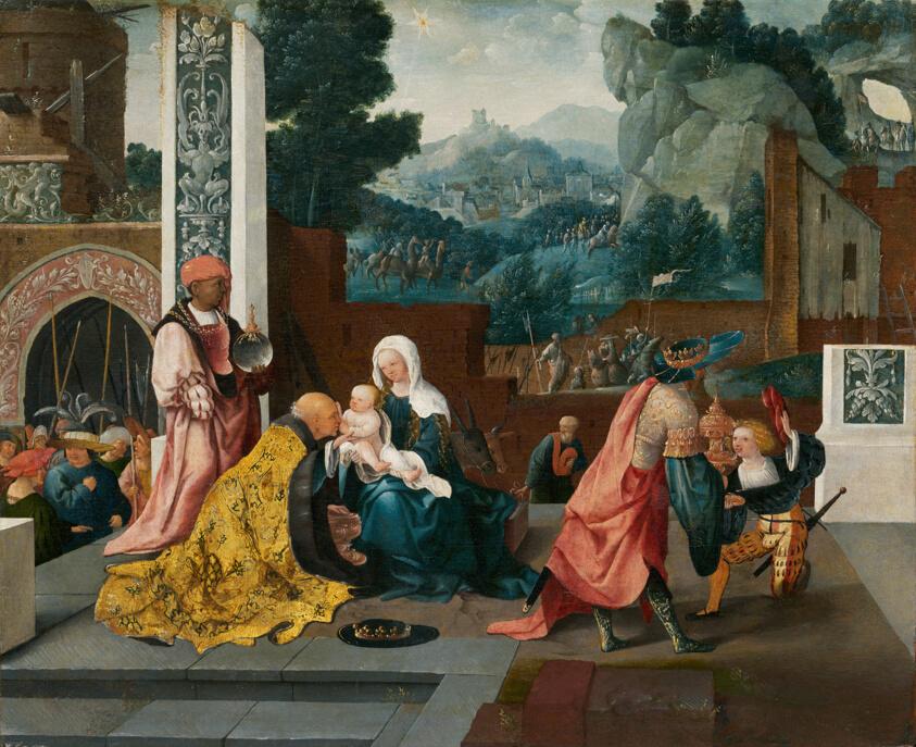 Painting by Jan van Scorel