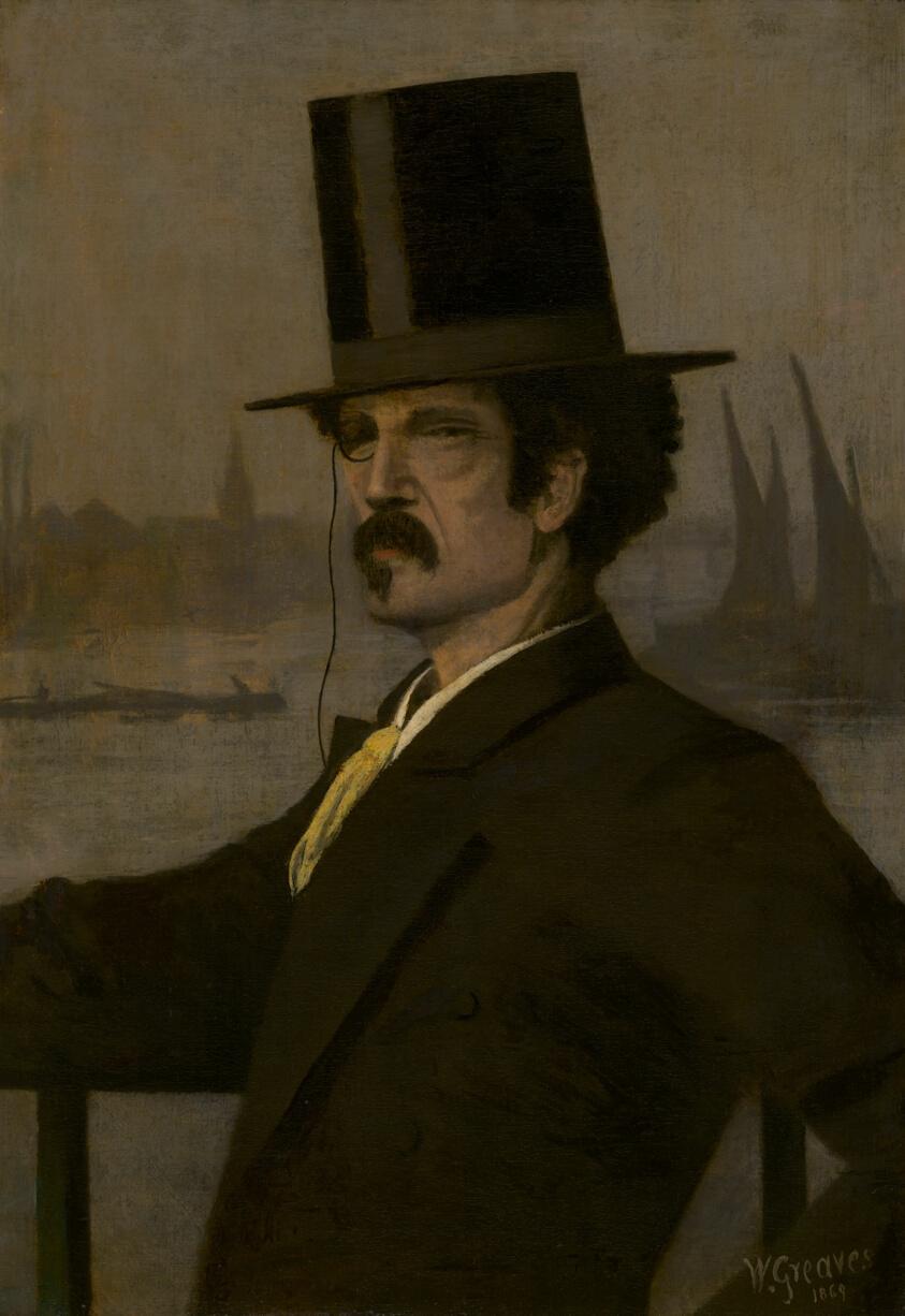 Painting by Walter Greaves