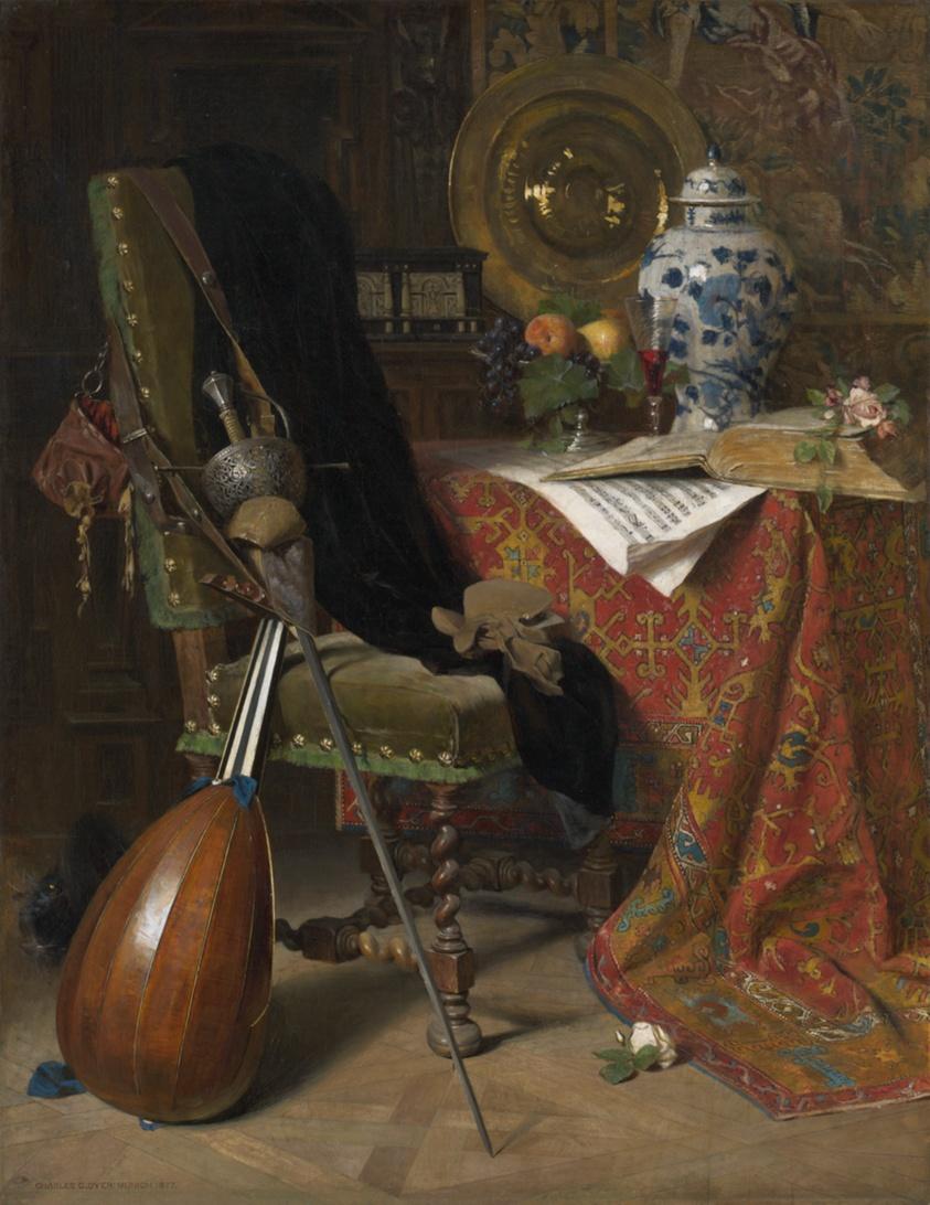 Painting by Charles Gifford Dyer