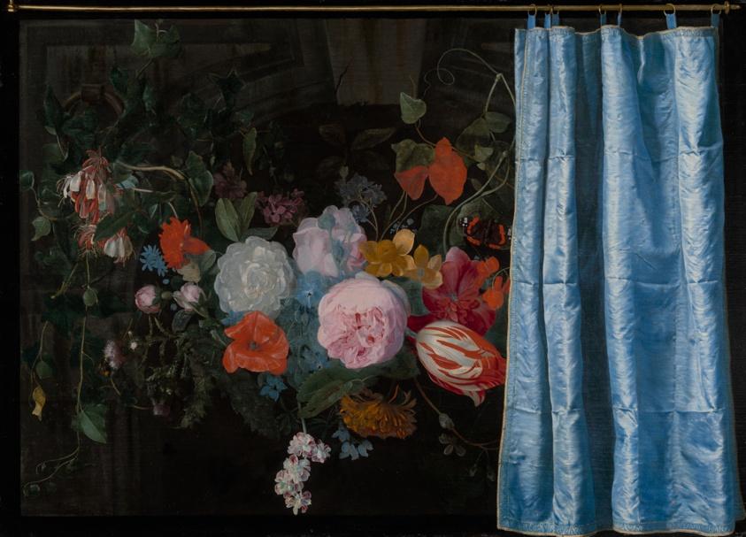 Painting by Adriaen van der SpeltFrans van Mieris