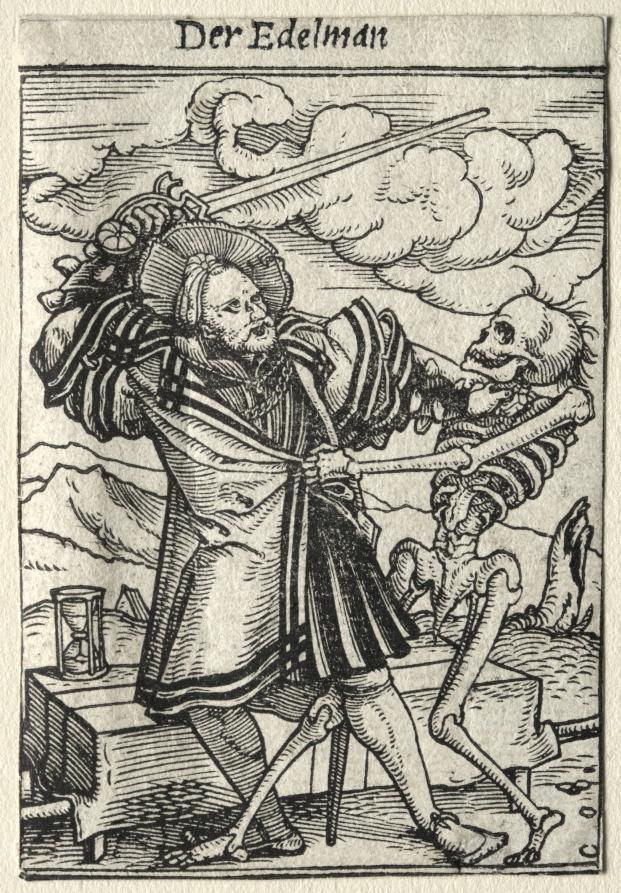 Dance of Death: The Nobleman by Hans Holbein the Younger