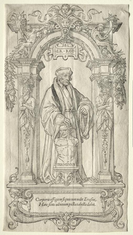 Erasmus of Rotterdam by Hans Holbein the Younger