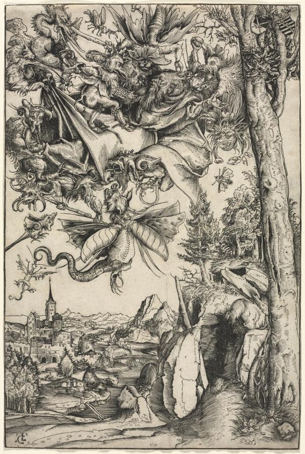 The Temptation of St. Anthony by Lucas Cranach