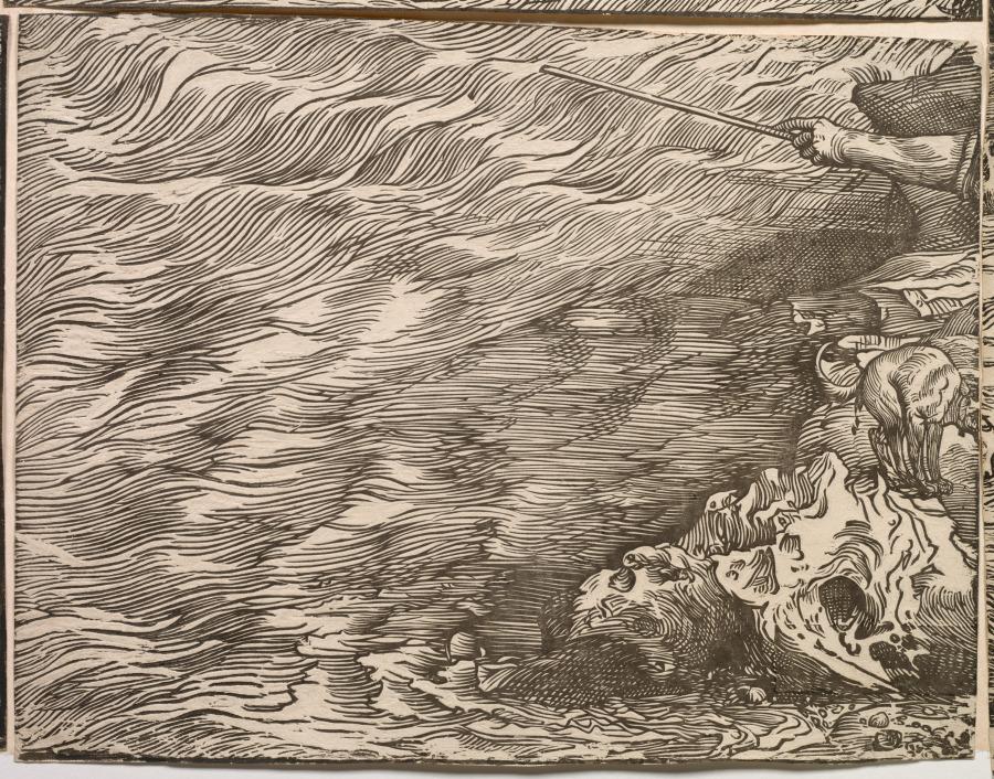 The Submersion of Pharaoh's Army in the Red Sea by Titian
