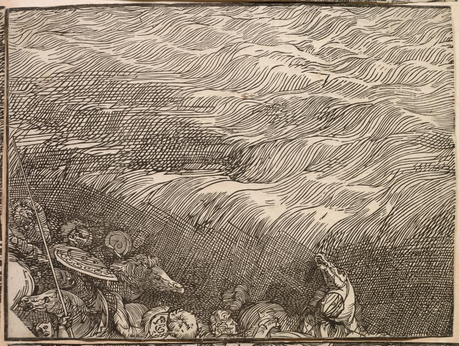 The Submersion of Pharaoh's Army in the Red Sea