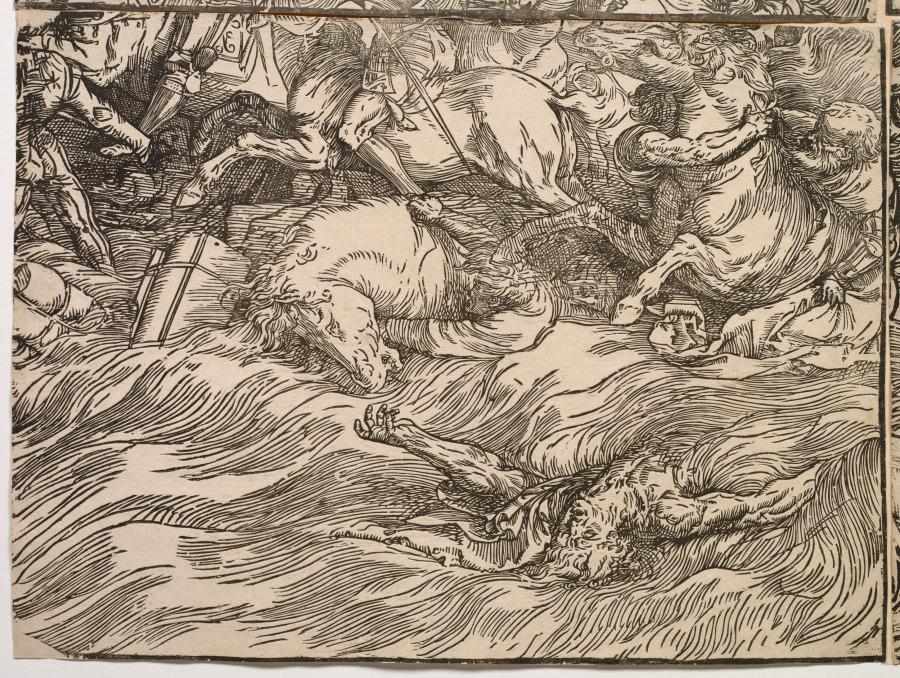 The Submersion of Pharaoh's Army in the Red Sea by Titian