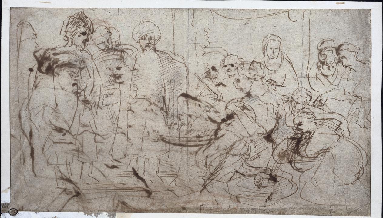 Tomyris with the Head of Cyrus (verso)