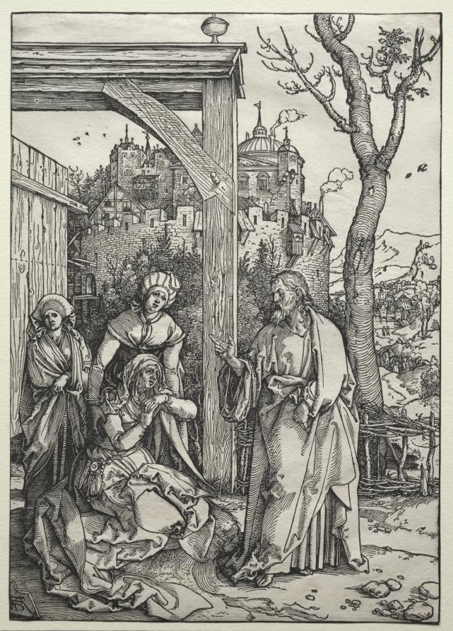 Christ Taking Leave of His Mother by Albrecht Dürer