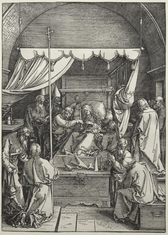 The Death of the Virgin by Albrecht Dürer