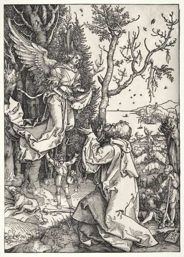 Joachim and the Angel by Albrecht Dürer