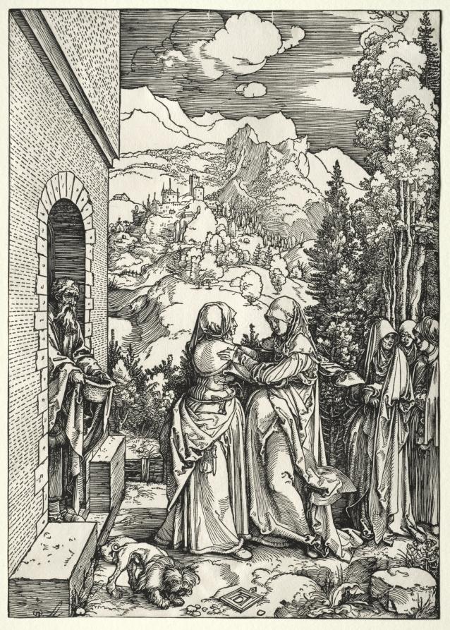 The Visitation by Albrecht Dürer
