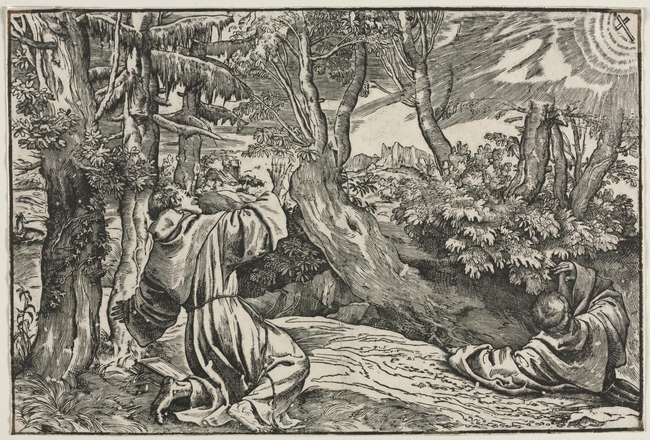 Saint Francis Receiving the Stigmata by Niccolo Boldrini