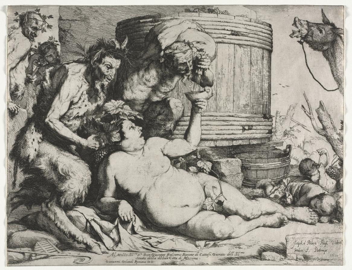 Silenus by Jusepe de Ribera