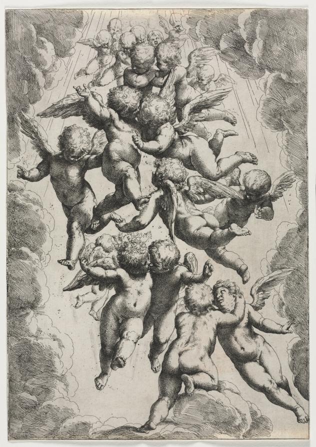 Angels in Glory by Guido Reni