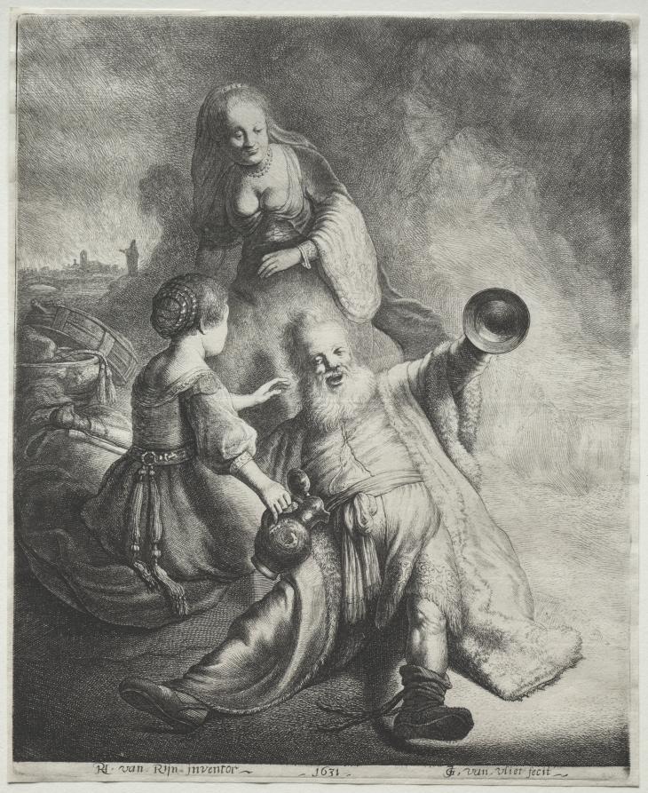 Painting by Jan Georg van Vliet