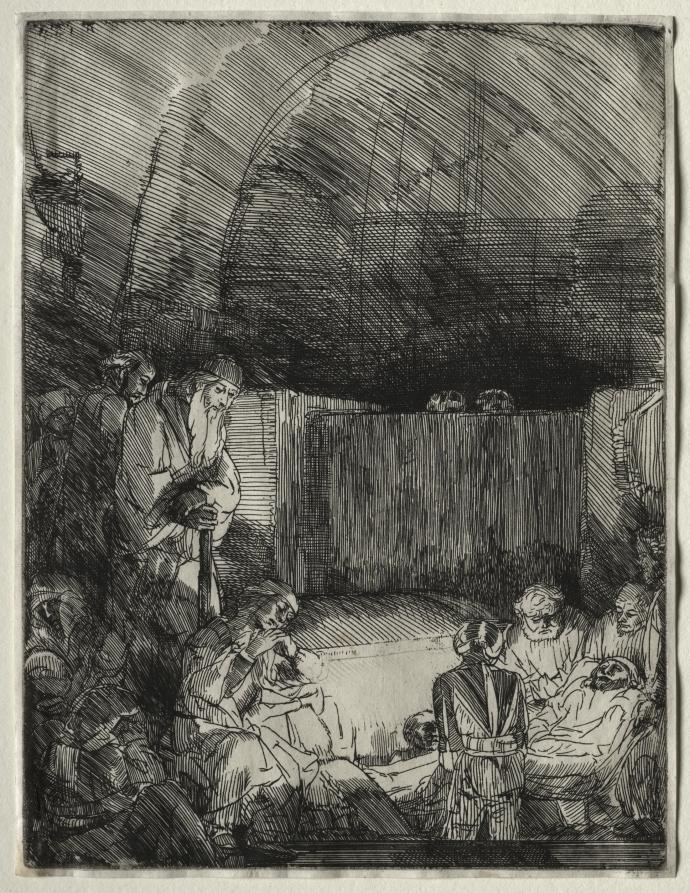 The Entombment by Rembrandt van Rijn