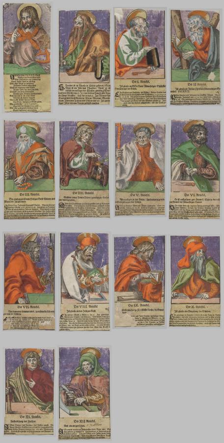 Christ, the Twelve Apostles, and Saint Paul by Lucas Cranach the Elder, After