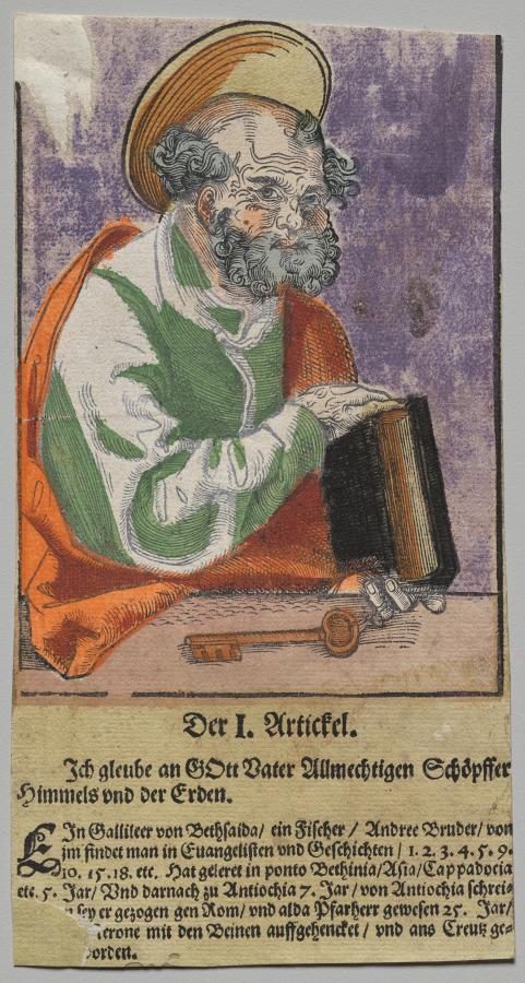 Peter from Christ, the Apostles, and Saint Paul by Lucas Cranach the Elder, After