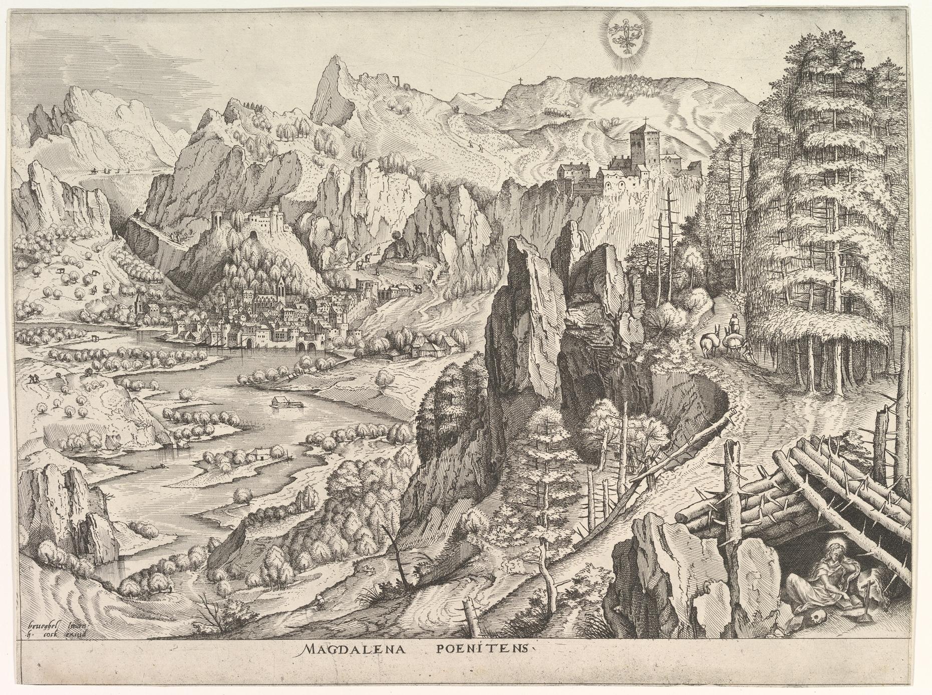 The Penitent Magdalene (Magdalena Poenitens), from "The Large Landscapes"