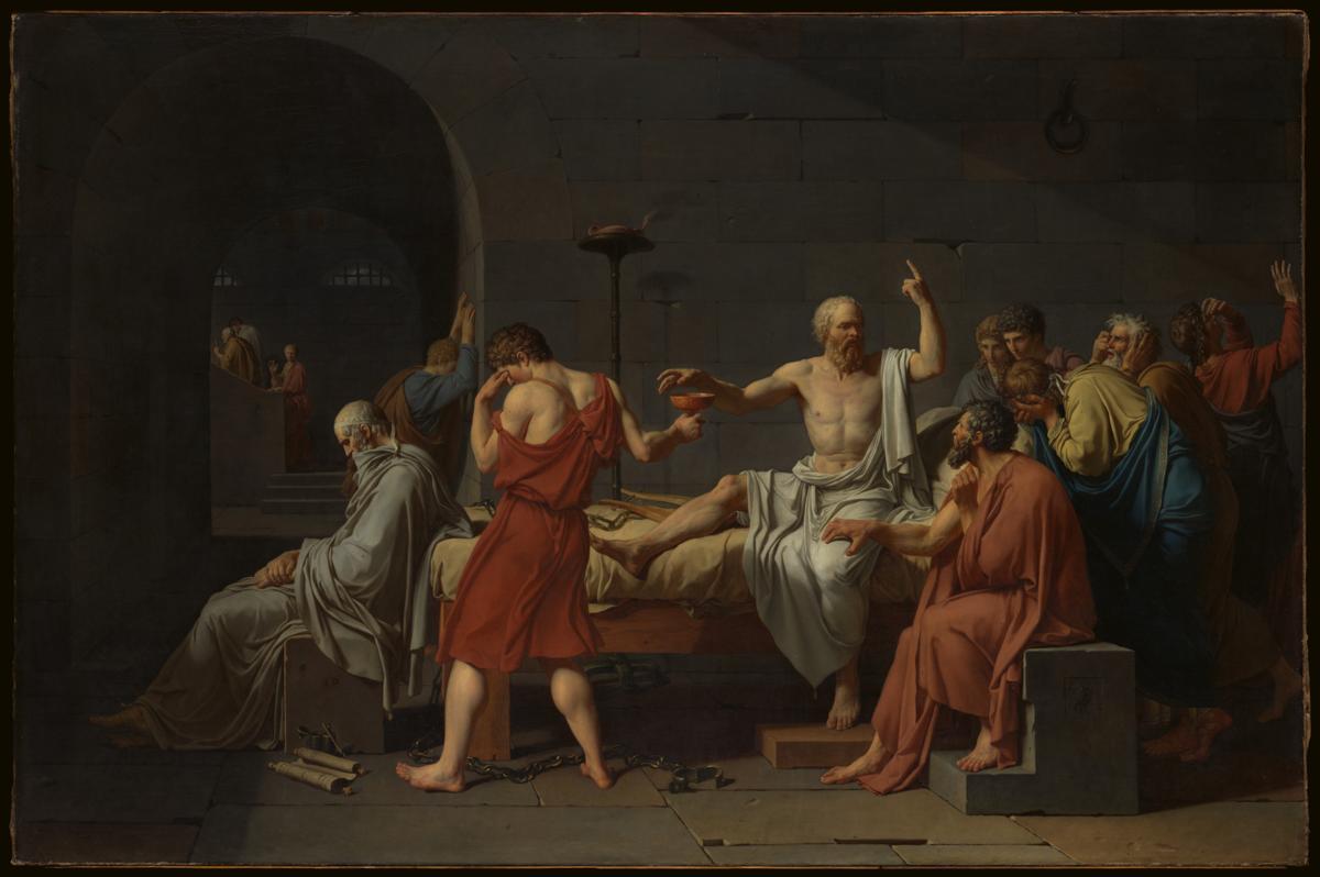 Painting by Jacques Louis David
