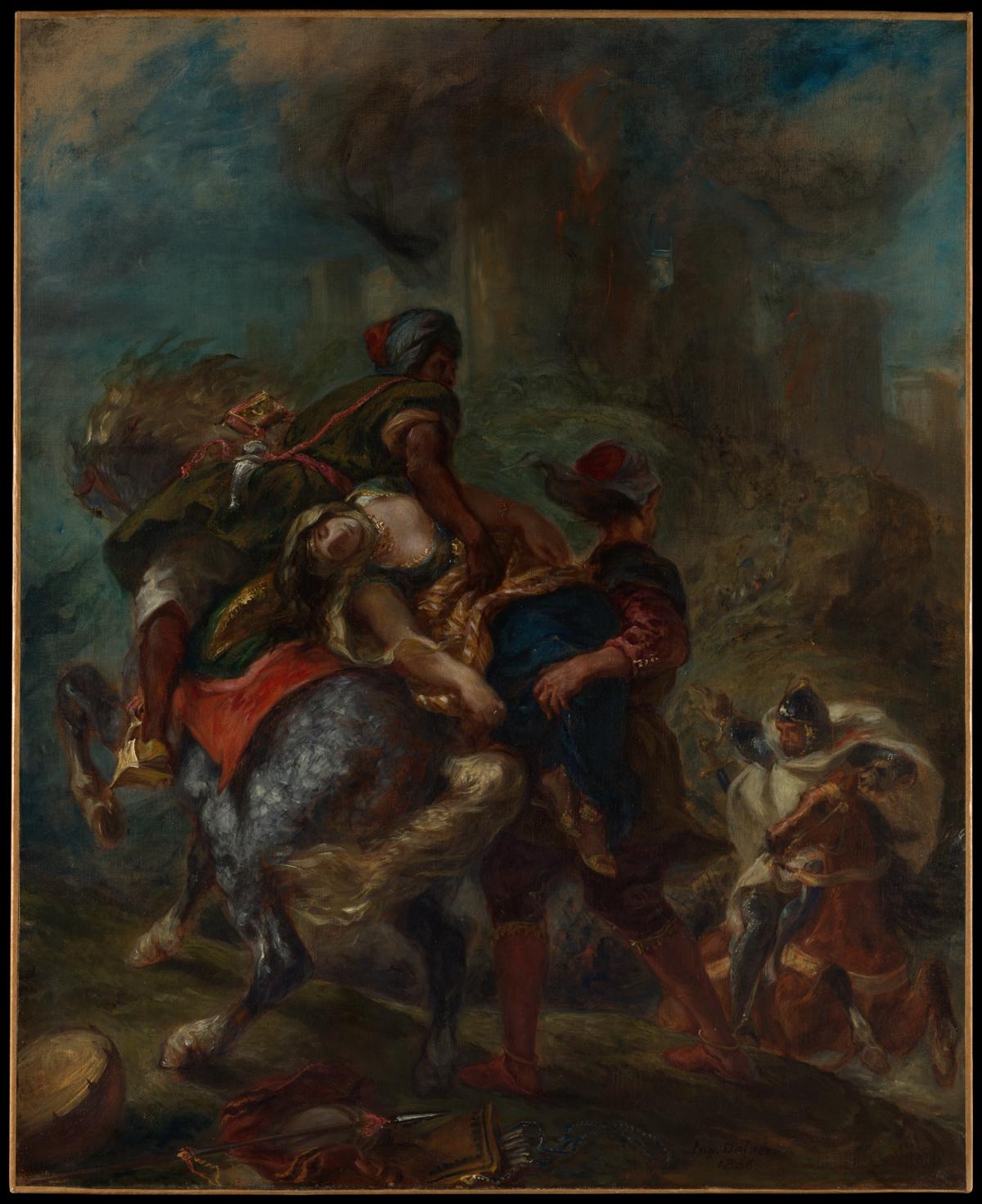 Painting by Eugène Delacroix