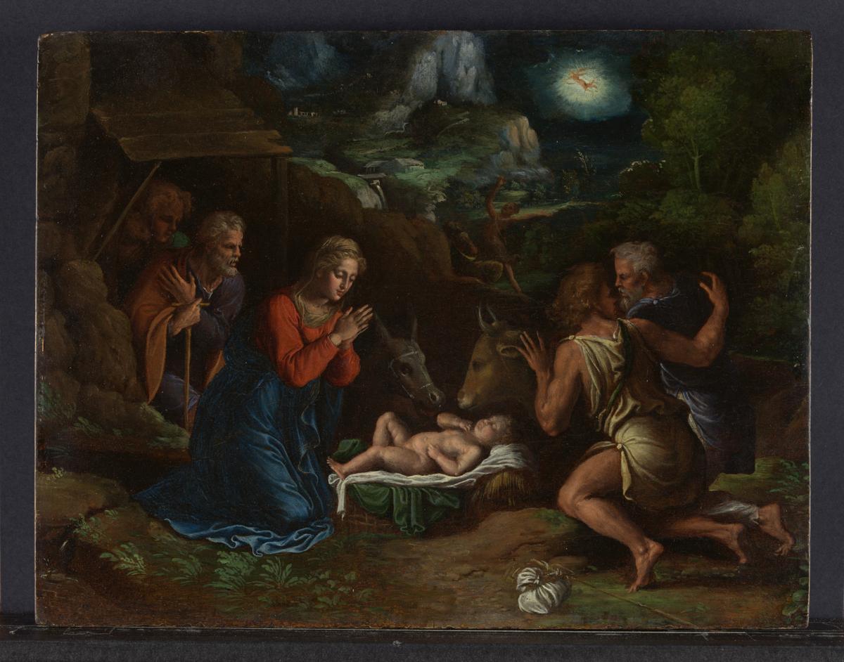 Painting by Girolamo da Carpi