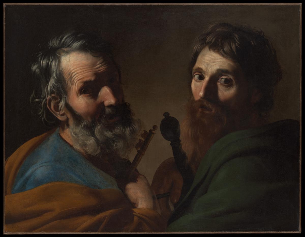 Painting by Bartolomeo Manfredi