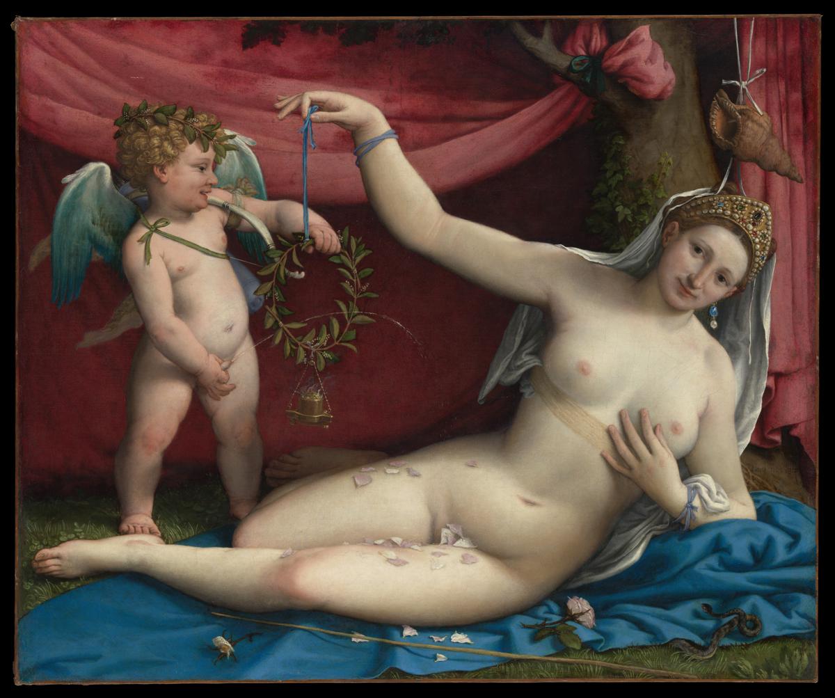 Painting by Lorenzo Lotto