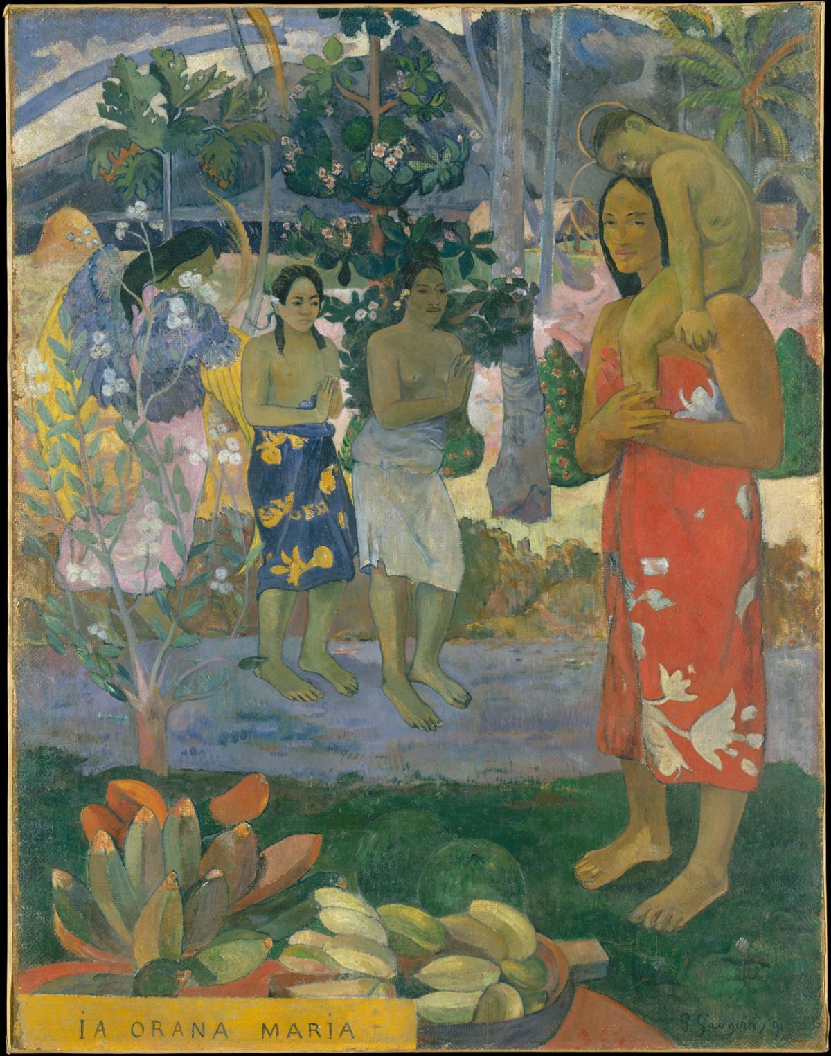 Painting by Paul Gauguin