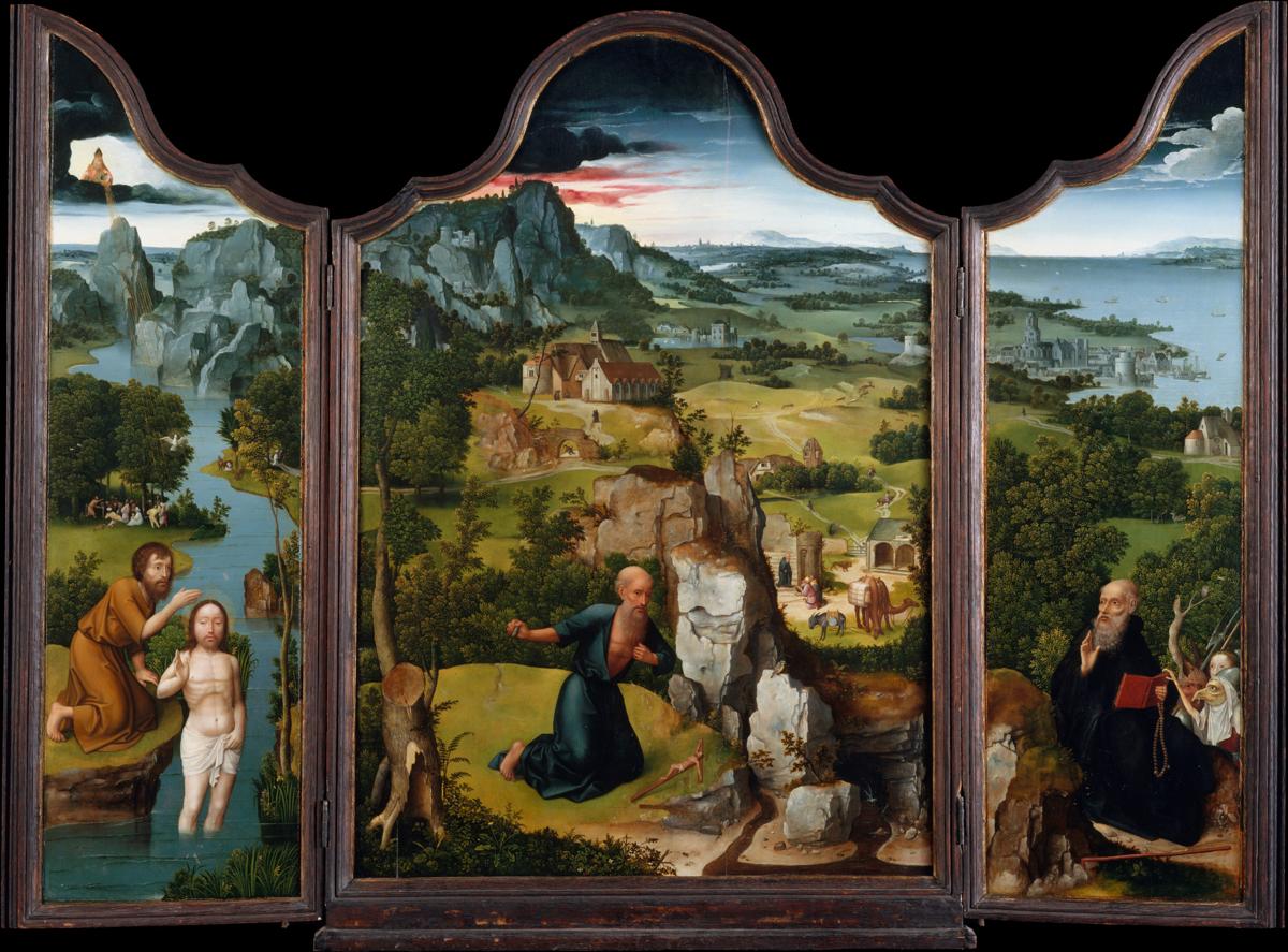 Painting by Joachim Patinir