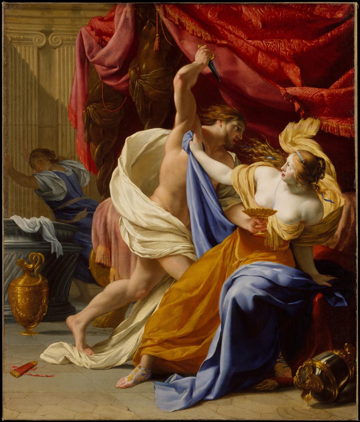 Painting by Eustache Le Sueur