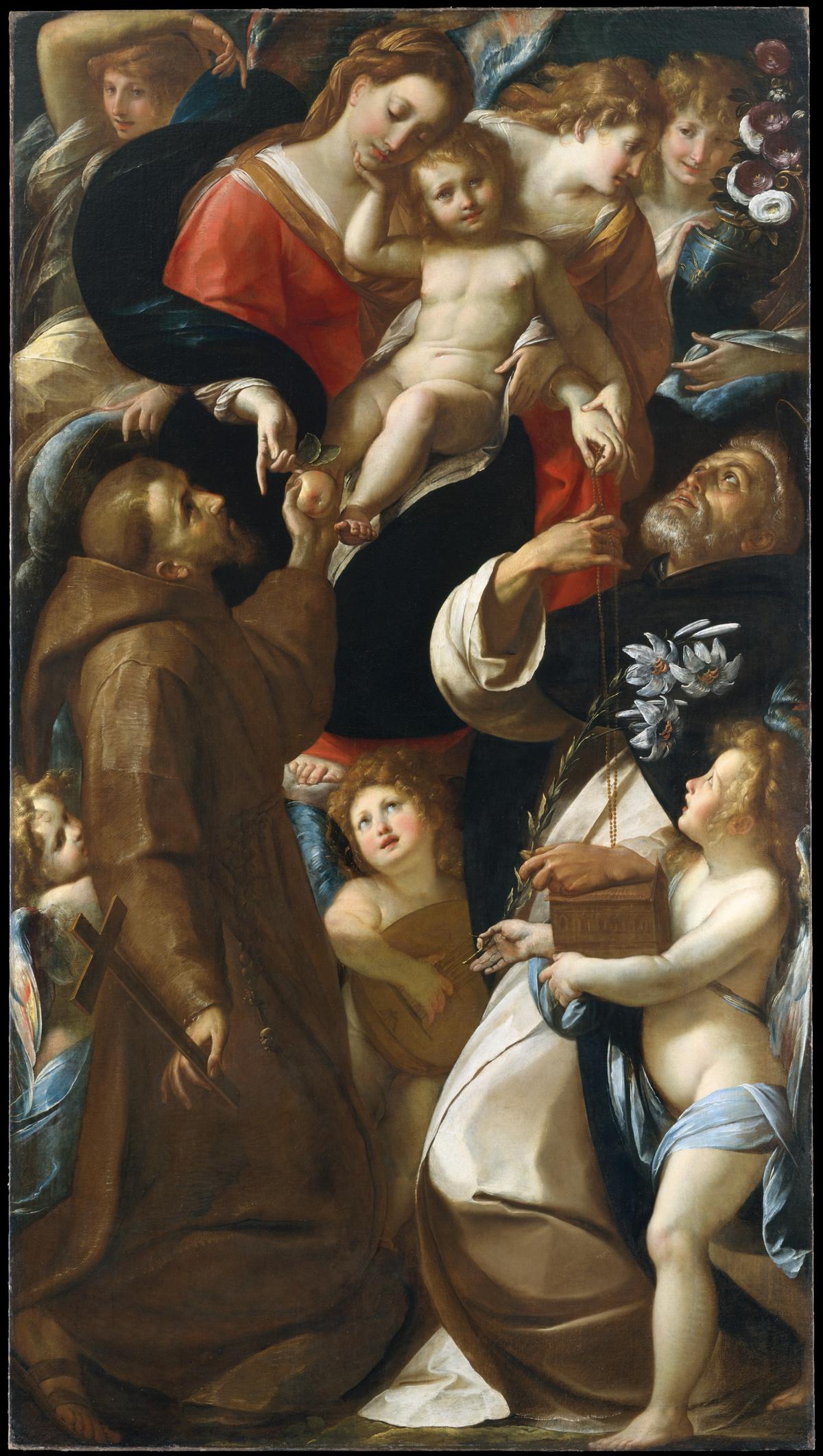 Painting by Giulio Cesare Procaccini