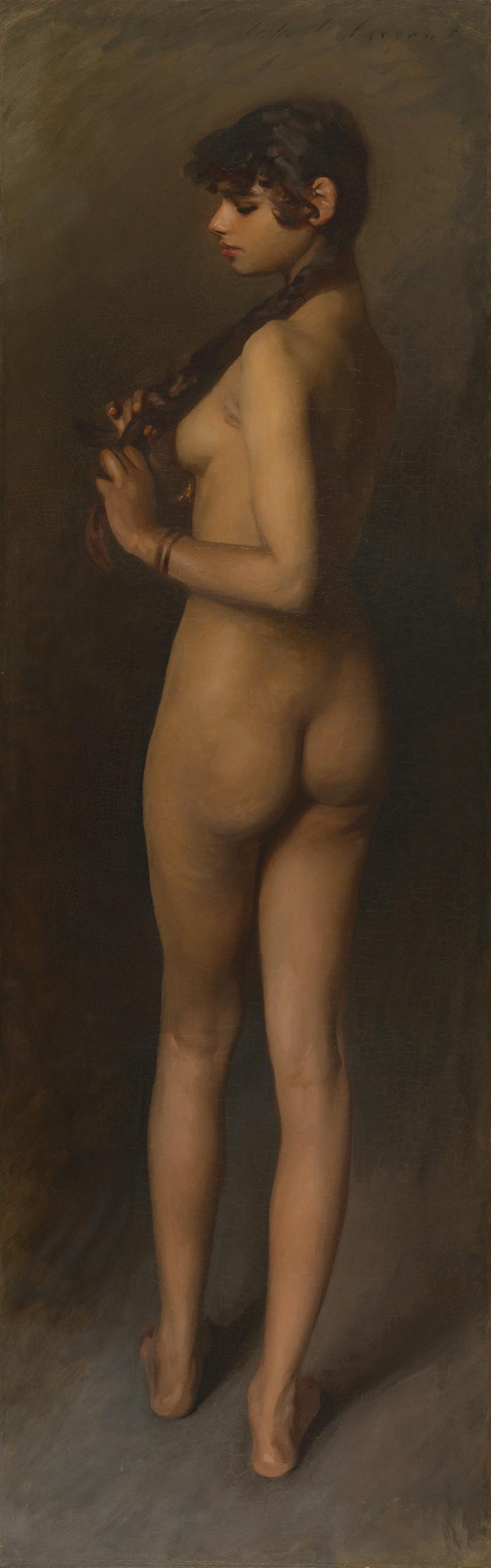 Life Study (Study of an Egyptian Girl)